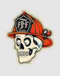 FFF Skull Sticker (Red Helmet)